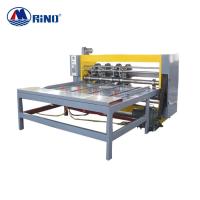 Buy cheap 60pcs/min Corrugated Rotary Slotter Machine , 4kw Carton Box Slotting Machine product
