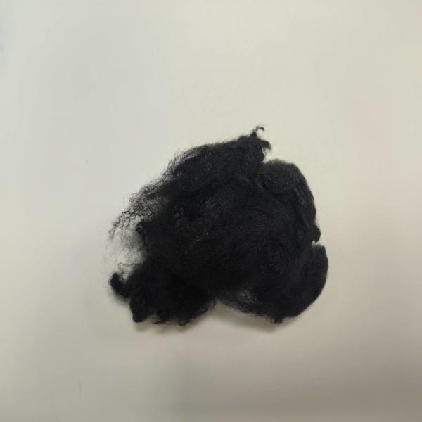Buy cheap Fire Retardant Polypropylene Fibre 76mm Black Polypropylene Stape Fiber from wholesalers