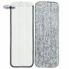 Buy cheap 12x33cm Wet Floor Cleaning Mop Grey Cloth 3 Pockets Hand Wash Free Mop Refill Pad from wholesalers