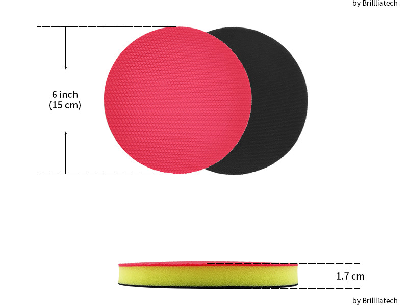 130mm 150mm Pink 80mm Car Clay Pad For Car Washing And Polishing
