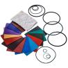 Buy cheap High Temperature Resistance O Rings & Gaskets. Coloured Rubber FKM Compound from wholesalers