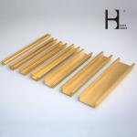 Polishing CuPb3Zn39 High Tensile Metal U Shaped Channel 8FT Long