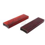 Factory Price Whole Sale Customized Wood Grain Aluminum Pipe / Tube - Buy