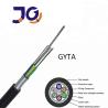 Buy cheap Direct Buried Steel Wires Strength Member GYTA 48 72 96 144 Armoured Fiber Optic Cable Outdoor from wholesalers