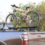 AluminumTruck Pickup Tonneau Cover Bike Bed Rack Mount Lockable Quick Release