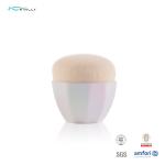 Flat Top Liquid Powder Foundation Brush 1 Pcs BSF Fiber PLA Plastic Handle