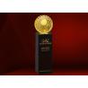 Buy cheap Yellow Crystal Material Golf Hole In One Trophy Multiple Types Optional from wholesalers