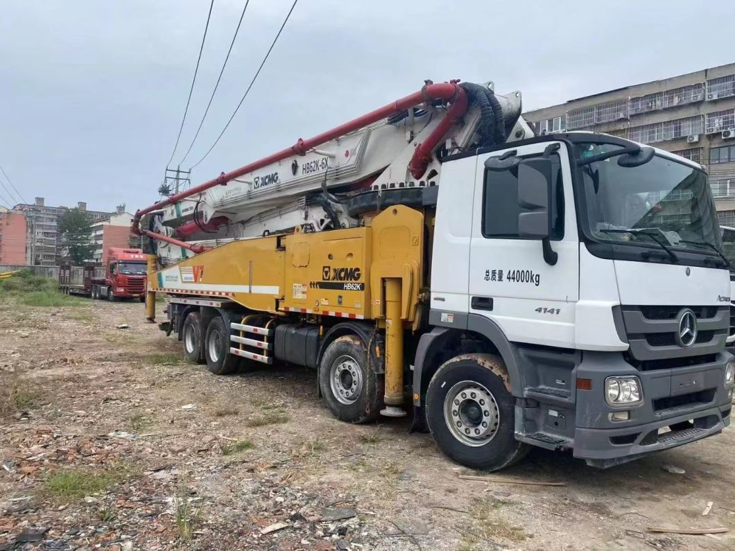Hb62K Concrete Mixer Machine 62 Meter Second Hand Concrete Pump Truck