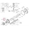 Buy cheap VH13472013A J08e Engine Crankshaft Damper Sub Assy For Sk330-8 SK350LC-8 13407-E0170 from wholesalers