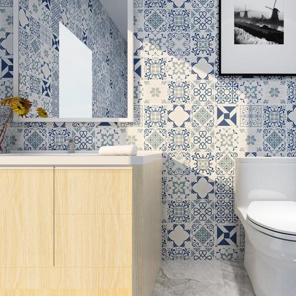 Buy cheap China Factory Tile Effect Wallpaper ECO Friendly Mosaic Self Adhesive Wallpaper from wholesalers