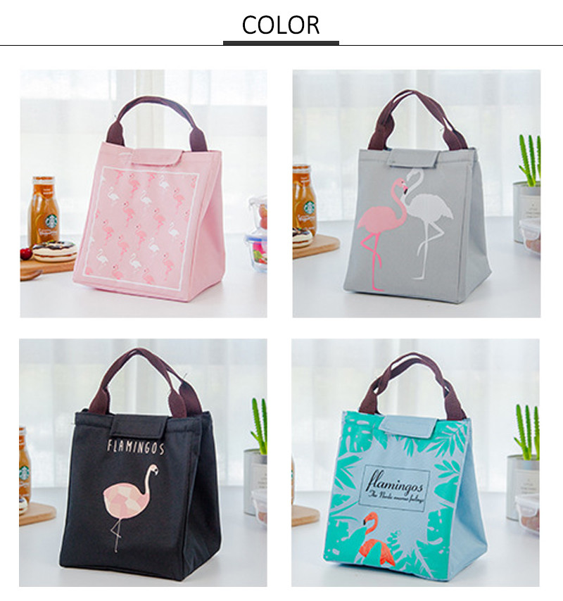 Unisex Oxford H23Cm Thermal Lunch Bag For School