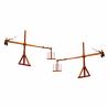 Buy cheap 630 Suspended Platform Gondola Galvanized Steel Type Aluminum Alloy from wholesalers