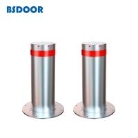 Buy cheap Removable Car Parking LED Light SS304 Electric Rising Bollards product