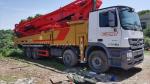 44000kgs Red 62m Concrete Boom Pump Truck Mounted Pump for 2021 Batching Plant