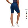 Buy cheap 80%Nylon 20%Spandex 8" Women'S Plus Size Workout Shorts With Waist Pocket from wholesalers