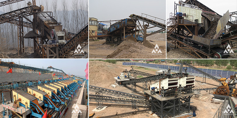 Mining Process Stone Sieving Equipment Sand Separator Gold Gravel Silica Sand Stone Circular vibrating screen