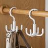 Buy cheap Plastic 360 Degree Rotating Closet Hook Hanger For Scarves Belts Ties from wholesalers