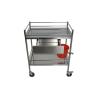 Buy cheap Two Shelf Removable Rust - Proof Medical Instrument Trolleys from wholesalers