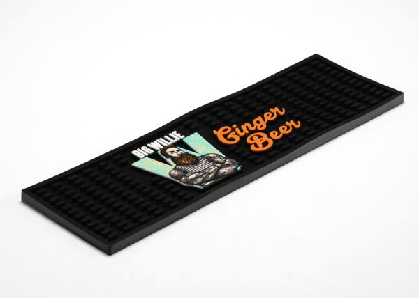 Buy cheap Wholesale Flexible Soft PVC Rubber Rail Runner Bar Mat, Service Station Bar Drip Mat from wholesalers