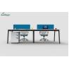 Buy cheap 4 Compartment Open Space Office Workstation for Collaborative Environments from wholesalers