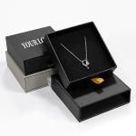 Rigid Cardboard Display Box Jewelry Packaging Box For Necklace Earrings