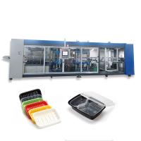 Buy cheap Three Station CE Height 150mm Plastic Thermoforming Machine product