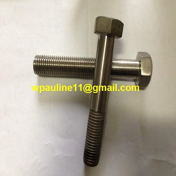 Buy cheap SS316 hex head bolt DIN933 DIN931 in stock from wholesalers
