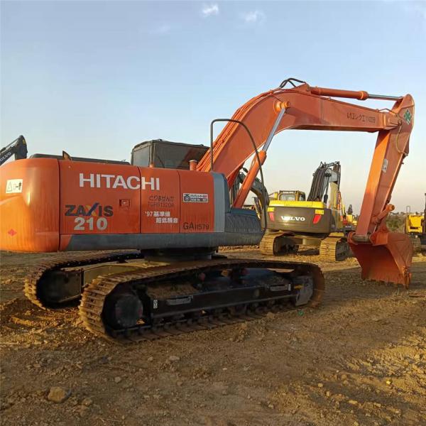 Buy cheap Used Excavator Original Hitachi ZX210 Secondhand Hydraulic 21ton Crawler Digger from wholesalers