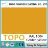 Buy cheap RAL 1004 Pure Polyester Powder Coating For Architecture Industry Weather Resistant from wholesalers