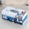 Buy cheap novelty wooden Tissue box nautical style with star decor /tissue paper holder from wholesalers