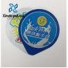 Buy cheap Induction Heat Seal Lids Sealing Die Cut Piece Easy Tear Aluminum Pans Lids Yogurt Cups from wholesalers