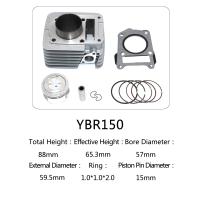 Buy cheap Yamaha ybr 150 for motorcycle cylinder kit，aluminum cylinder product