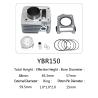 Buy cheap Yamaha ybr 150 for motorcycle cylinder kit，aluminum cylinder from wholesalers