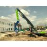 Buy cheap Excavator Supported Precision Hydraulic Sheet Pile Hammer 15 Meter from wholesalers