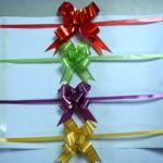 12mm mini glod thread plastic small pull bows for jewelry packing