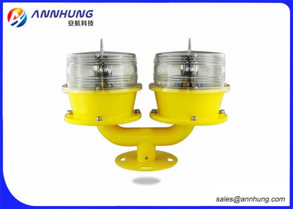 Buy cheap Double Low Intensity LED Solar Obstruction Light For Wind Turbines / High Rise Building from wholesalers