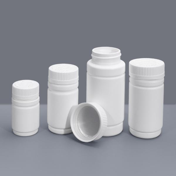 Buy cheap Thicken 60ml-225ml White Hdpe Plastic Pill Bottles with Screw Cap and Tamper Lid from wholesalers