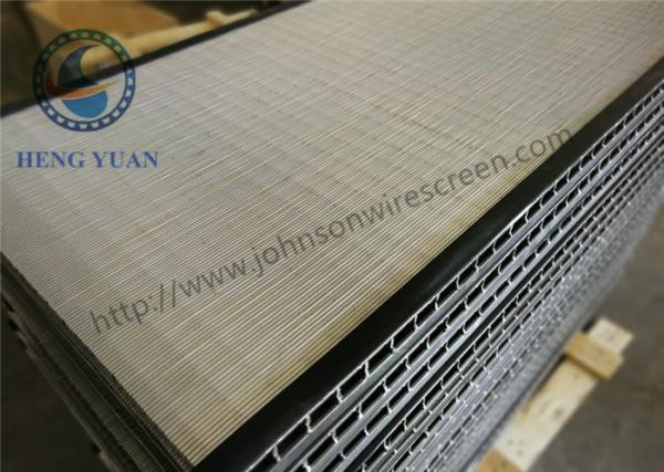 Buy cheap Stainless Steel Welded Wedge Wire Screen Sieve Plate For Coal Washer from wholesalers