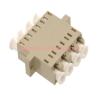 Buy cheap FTTH Rack Panel LC Quad Adapter , LC MM Optical Fiber Adapter Customized from wholesalers