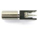 PC Board RF Antenna Connector Adapters , F Type Female Connector PCB