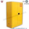 Buy cheap Yellow Drum Flammable Storage Cabinet With Galvanized Steel Shelving from wholesalers