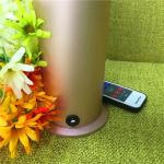 Silver Japanese Air Pump Essential Oil Diffuser 200 Cbm Space 130ml Refilled Oil