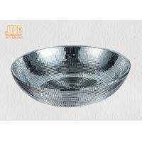 Buy cheap Silver Mirror Mosaic Fiberglass Flower Pots Modern Style Indoor Decoration product