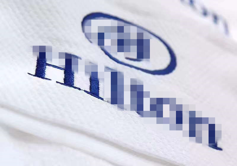 Child-Proof White Hotel Towel Set with Pure Cotton Embroidered Personalization