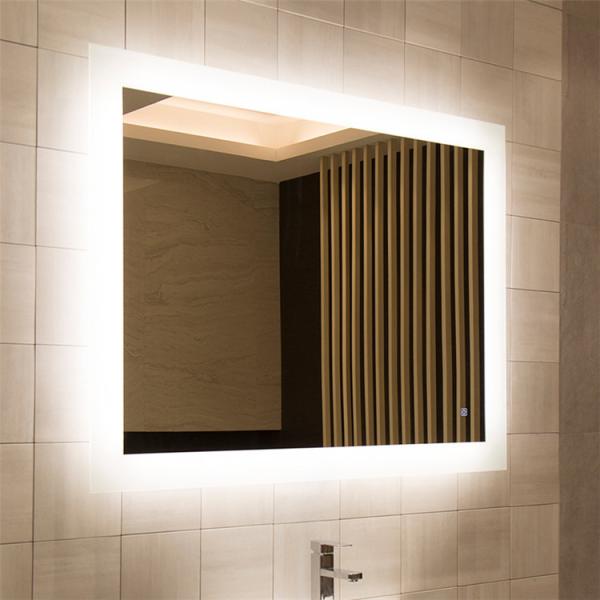 Buy cheap Modern Aluminum Frameless Lighted Makeup Mirror Erosion Resistant Rustproof from wholesalers