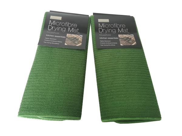 Buy cheap Absorbent Microfiber Dish Drying Mat Fast Dry Dish Drying Cloth 15 X20 Inch from wholesalers