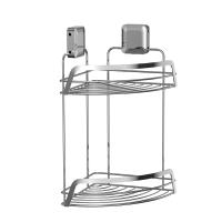 Buy cheap Bathroom Organizer Suction Cup Iron Wire Corner Rack Stainless Steel Shower product