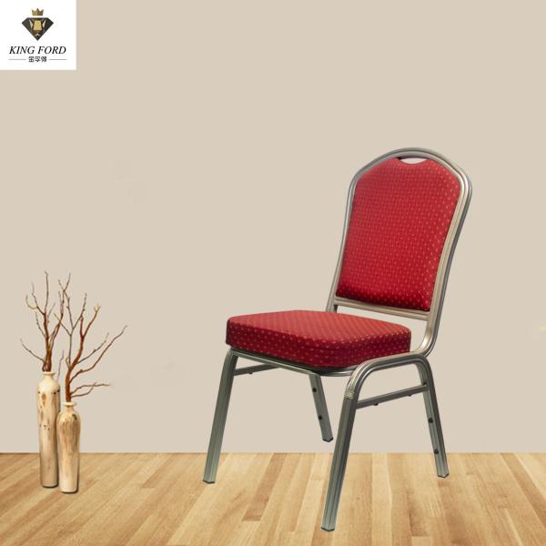 Buy cheap Stackable Steel Tube Stacking Chairs Wedding Modern Luxury Hotel Banquet Chair from wholesalers