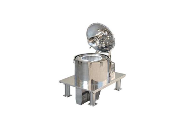 Sanitation Filtration Bottom Discharge Centrifuge Bag Pulling Type 800mm Basket