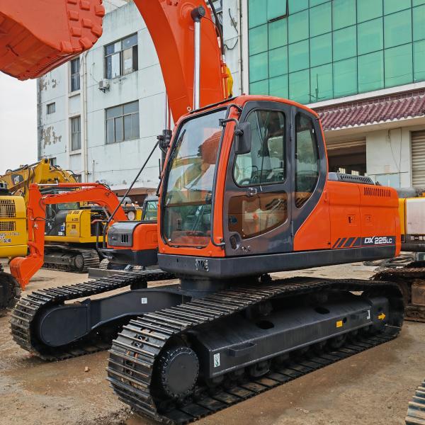 Buy cheap 25 ton crawler used excavator doosan dx225 on sale second hand crawler excavator doosan 225 on sale from wholesalers